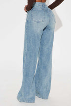 Loose Fit Washed Straight Jean image 2