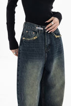 High Rise Loose Fit Vintage Jeans image 7