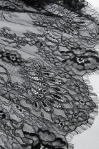 Sexy Solid V Neck Loose Lace Maxi Dress image 5