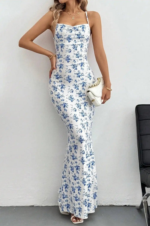 Cami Sweet Open Back Floral Dress image 1