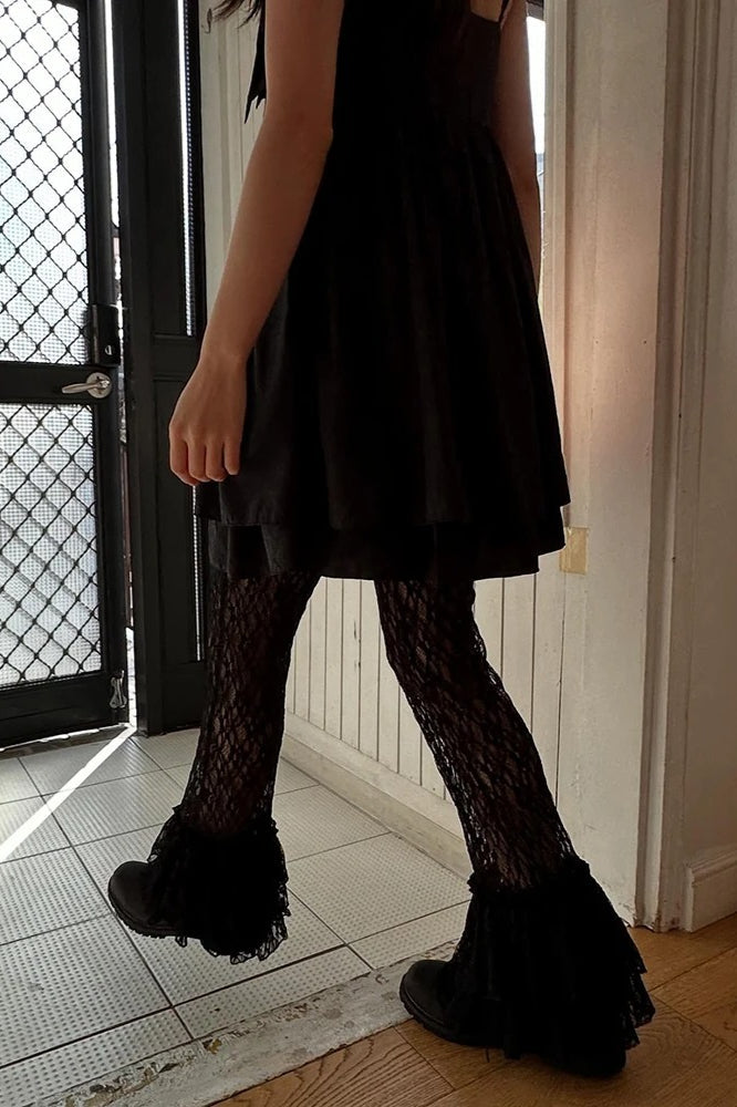 Gothic Ruffle Patchwork Pant image 6
