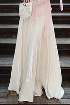 Mermaid Shiny Acetate Like Maxi Skirt image 7