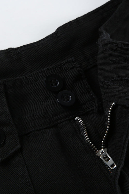 Vintage Street-Style Low-Waisted Cargo Pant image 3
