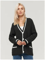 Colorblock Knit Cardigan image 8