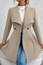 Belted Wool Long Coat image 6