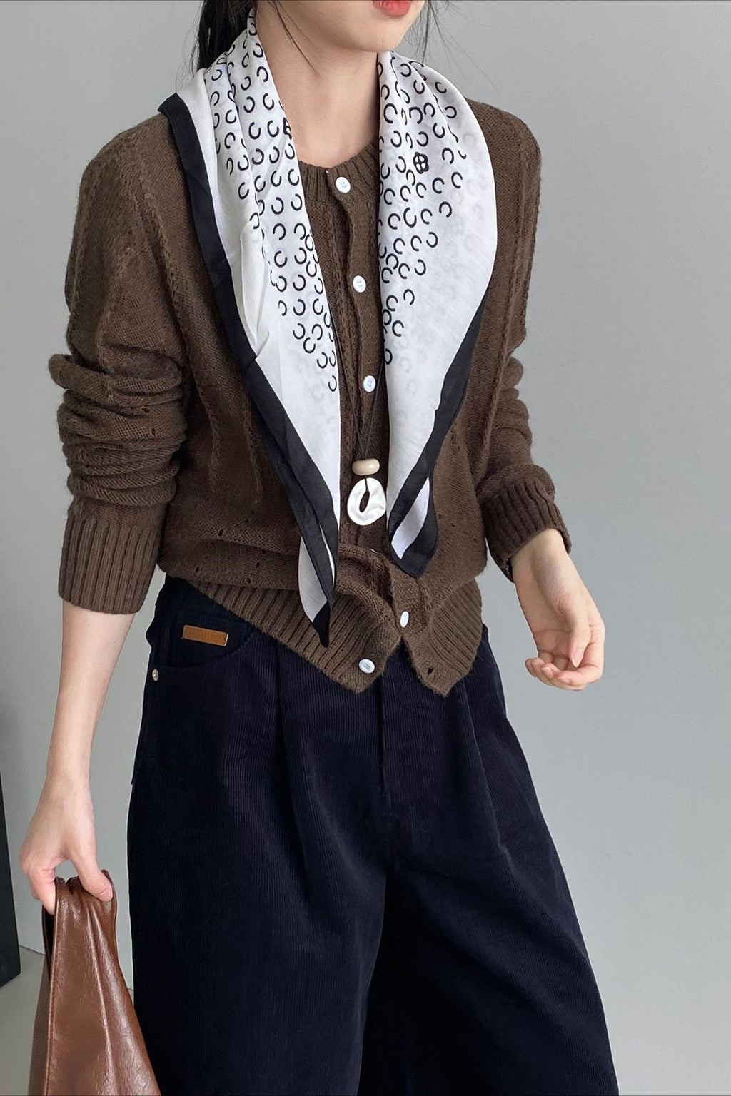 Atmospheric Wool Knit Cardigan image 9