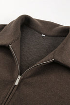 Wool Blend Cropped Casual Jacket image 4