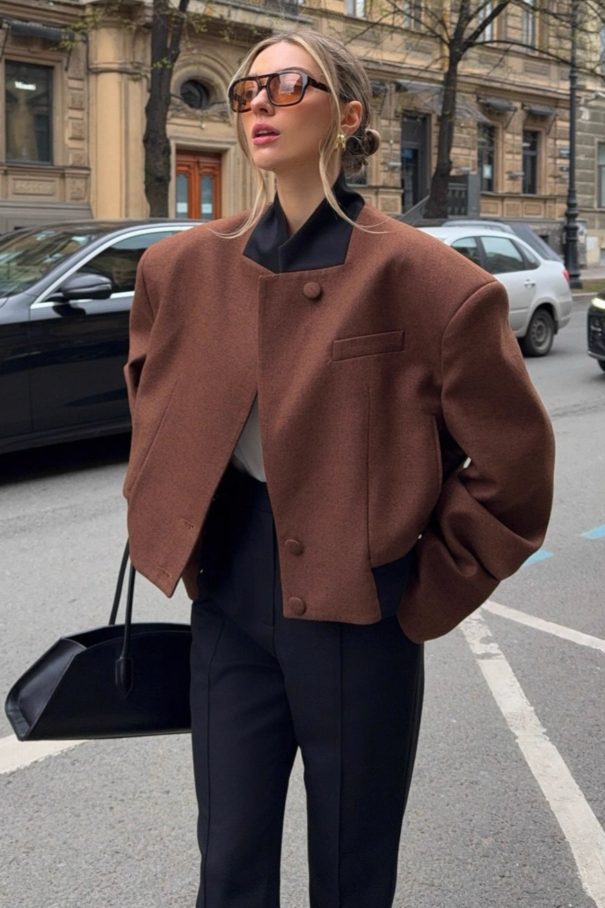 Vintage Wool Short Jacket image 1