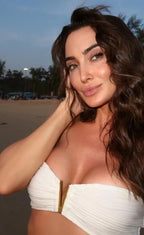 High Leg Bandage Bikini Set image 3