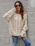 Sabine Off-Shoulder Sweater styled for Avrienne