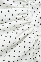 Polka Dot Print Elegant Two Piece Set image 5