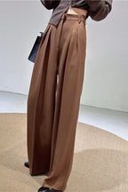 Vintage Straight-Leg Wide-Leg Pants image 3