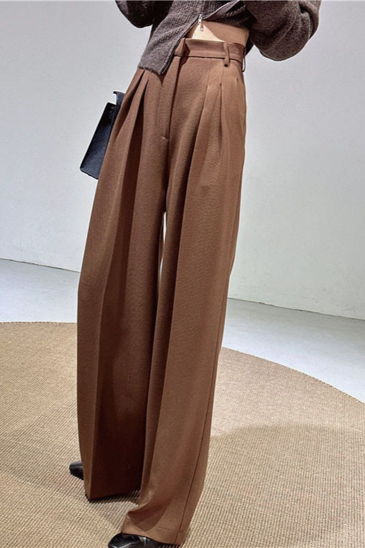 Vintage Straight-Leg Wide-Leg Pants image 3