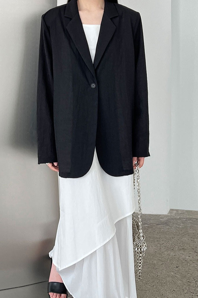 Lightweight Linen-Look Blazer image 11