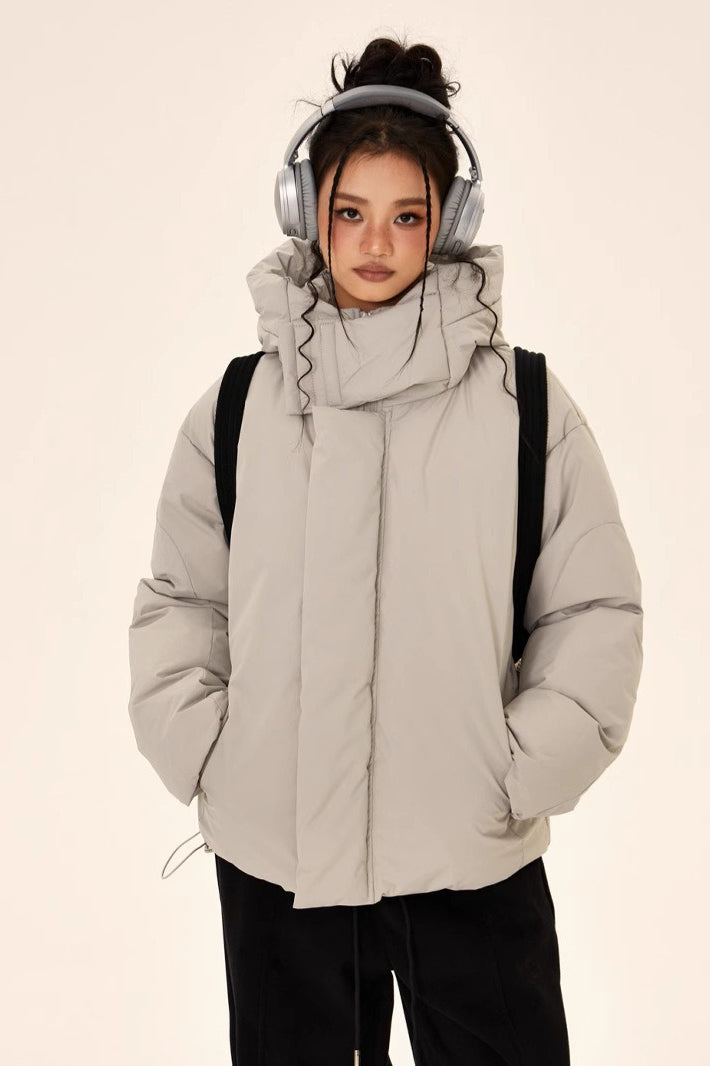 Unisex High Neck Puffer Jacket image 1