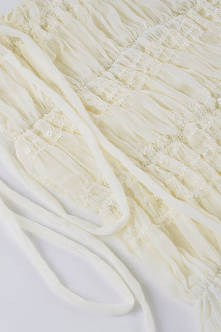 Boho Textured Irregular Tulip Shorts image 6