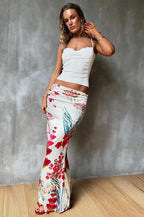 Digital Print High Waist Bodycon Skirt image 4
