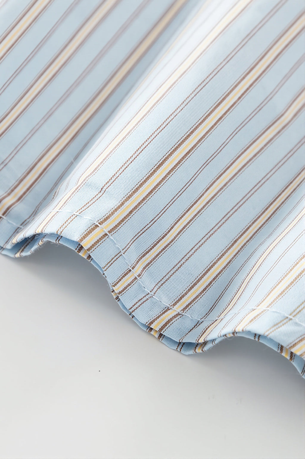 Sweet Striped Tie Backless Halter Top image 5