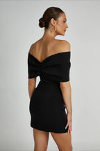 Off-the-shoulder Bodycon Cocktail Dress image 15