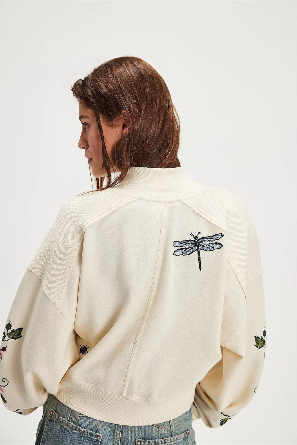Embroidered Floral Cardigan image 3