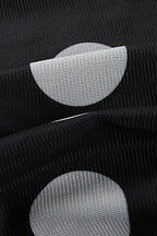 Polka Dot Strapless Bodycon Maxi Dress image 4