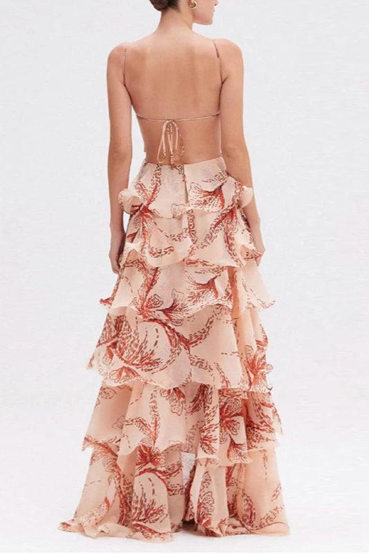Chic V-Neck Pleated Boho Dress image 10