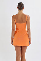Printed Backless Slim Waist Bodycon Sweater Dress image 12