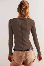Slim Long Sleeve Ribbed Cardigan image 7
