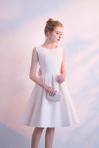 Elegant Bow Mini Party Dress image 4