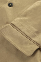 Casual Brown Suede Jacket image 5