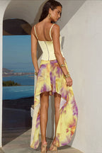 Gradient Dye Irregular Ribbon Skirt image 4