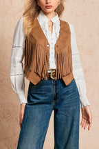 Vintage Suede Tassel Jacket image 4