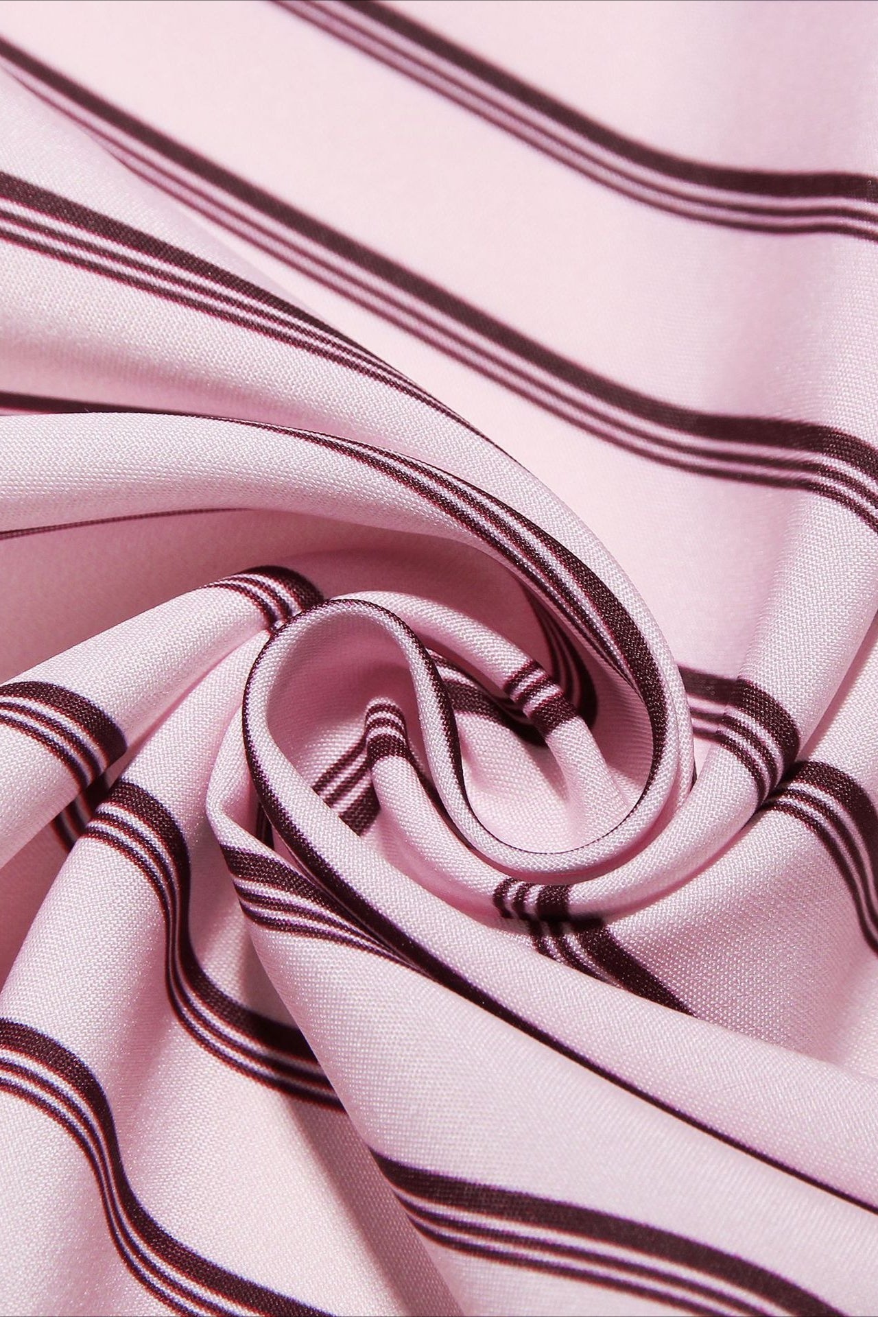 Elegant Striped Halter Mini Dress image 6