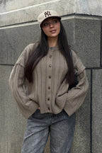 Soft Rib Relaxed Cardigan image 5