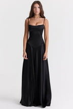 Elegant Cami Backless Maxi Party Dress image 1