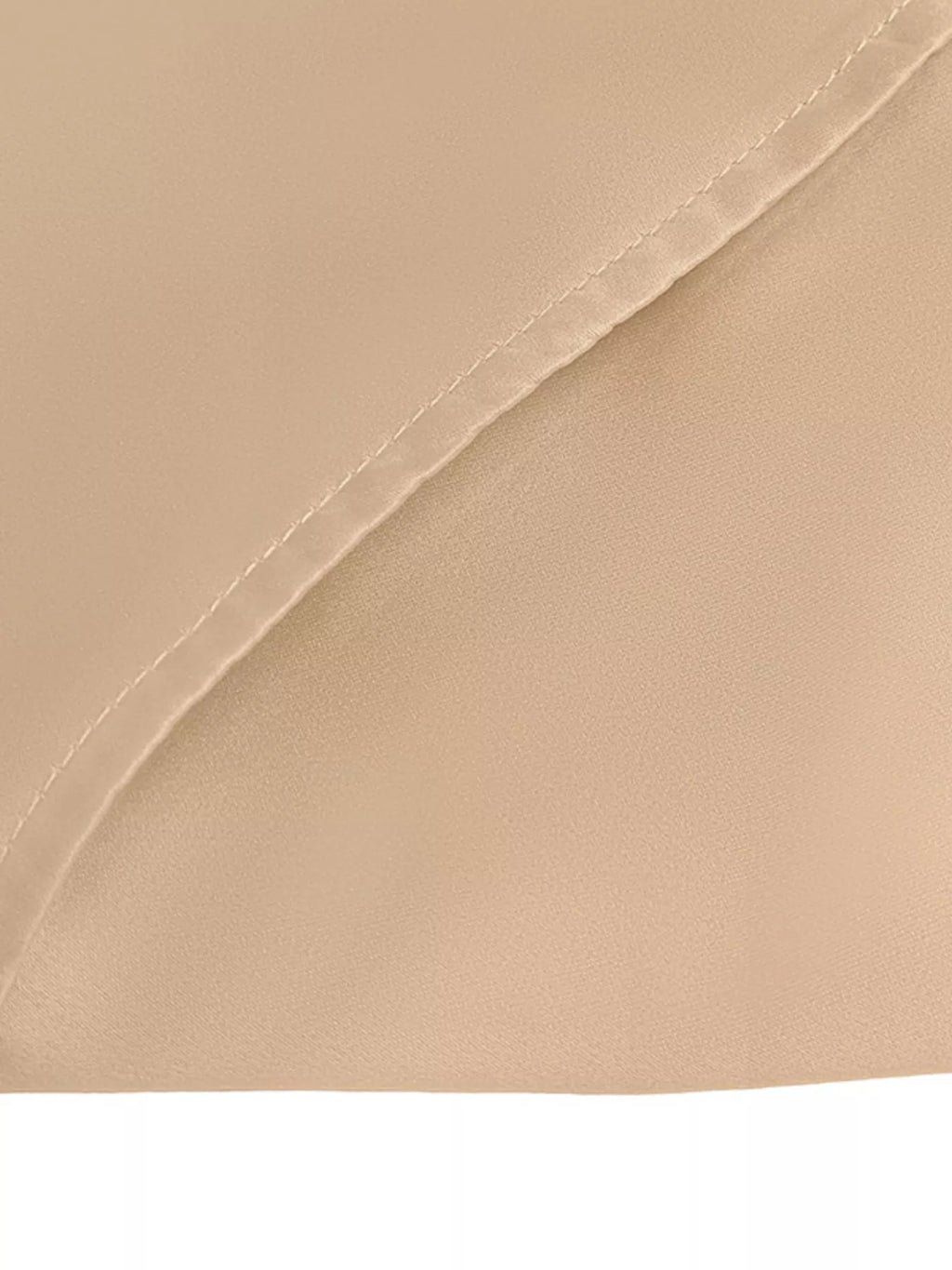 Anais Satin Dress detail view styled for Avrienne