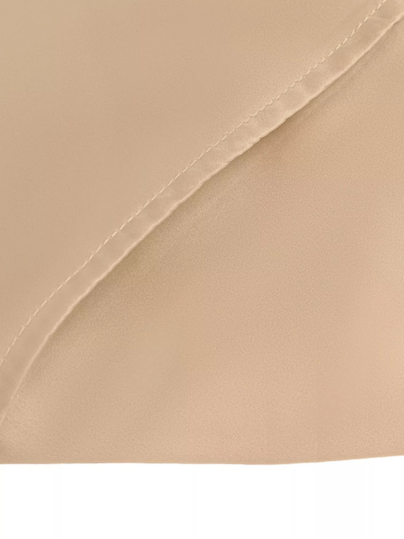 Anais Satin Dress detail view styled for Avrienne