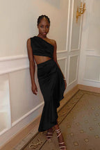 Chic and Sexy Asymmetrical Sleeveless Dress with Bodycon Fit Party Dress image 6