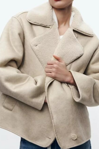 Double-Faced Shearling Jacket image 2
