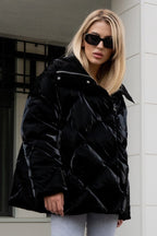 Loose Fit Quilted Cotton Jacket image 21