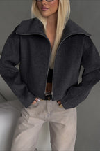 Relaxed Fit Lapel Casual Jacket image 7