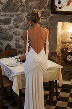 Floral Spaghetti Strap Sexy  Maxi  Vacation Dress image 2