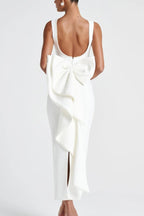 Elegant Bow Slim Fit Party Dress image 1