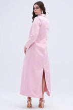 French Chic Knee-Length Overcoat image 4