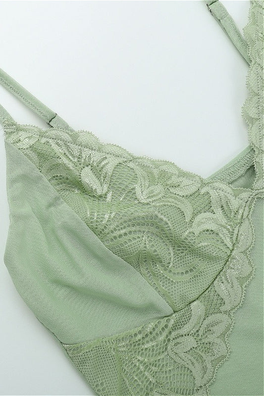 Sexy V Neck Lace Slim Cami Top image 4