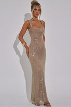 Sequin Rhinestone Bodycon Party Dress image 1