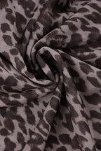 Leopard Lace Splice A Line Halter Top image 7