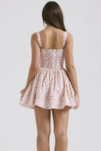Floral Cami Ballet Puff Mini Dress image 6