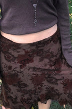 Fashion Mesh Lettuce Hem Skirt image 3