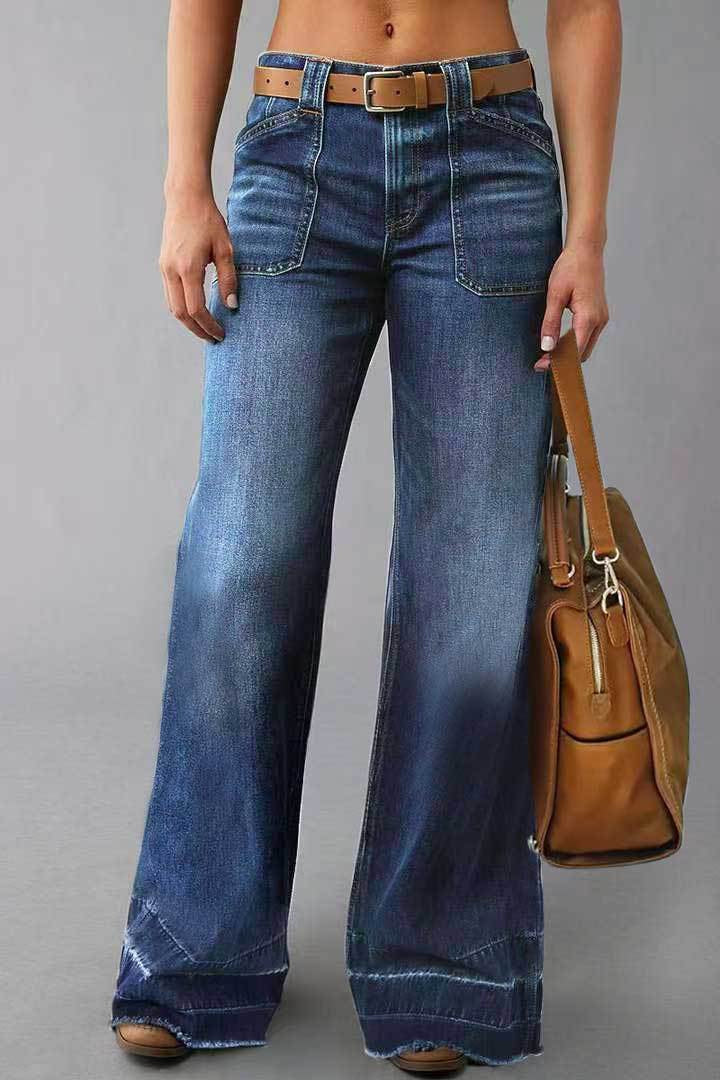 High Waist Vintage Straight Jean image 1